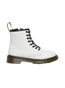 Botas Dr. Martens 1460 J Branco Romário para Meninos