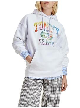 Sweat Tommy Jeans Tie Dye Oversized Mulher