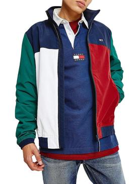 Casaca Tommy Jeans Colorblock Bombardeiro para Homem