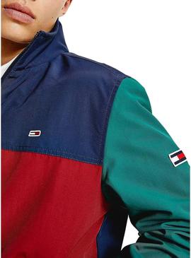 Casaca Tommy Jeans Colorblock Bombardeiro para Homem