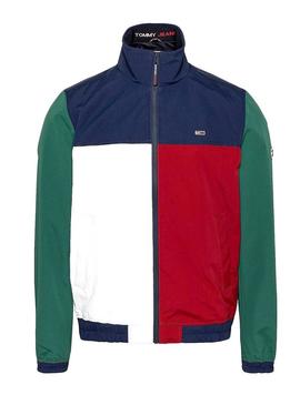 Casaca Tommy Jeans Colorblock Bombardeiro para Homem