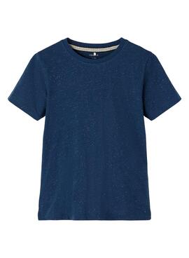 T-Shirt Name It Toluk Azul para Menino