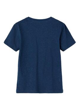 T-Shirt Name It Toluk Azul para Menino