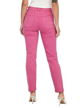 Jeans Only Emily Fucsia para Mulher