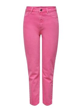 Jeans Only Emily Fucsia para Mulher