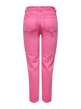 Jeans Only Emily Fucsia para Mulher