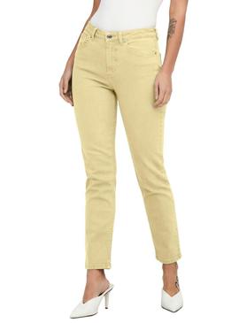 Jeans Only Emily Amarelo para Mulher