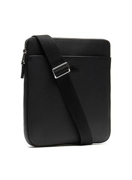 Bolsa Lacoste Chantaco Piel Preto Homens