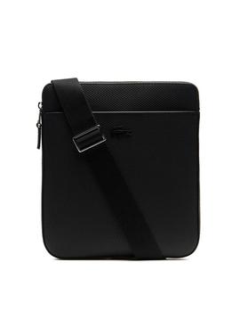 Bolsa Lacoste Chantaco Piel Preto Homens