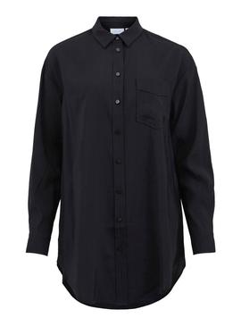 Camisa Vila Polinea Oversize Preto para Mulher