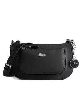 Bolsa Baguete Lacoste Preto para Mulher