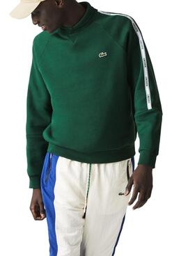 Sweat Lacoste SH1213 Verde para Homem