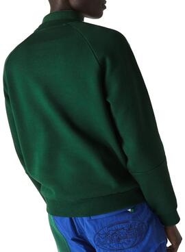 Sweat Lacoste SH1213 Verde para Homem