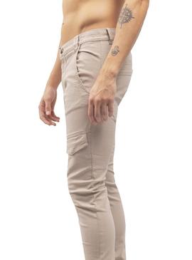 Calça Klout Cargo Bege para Homem