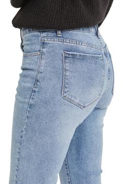 Jeans Vila Stray Azul para Mulher