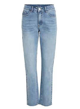 Jeans Vila Stray Azul para Mulher