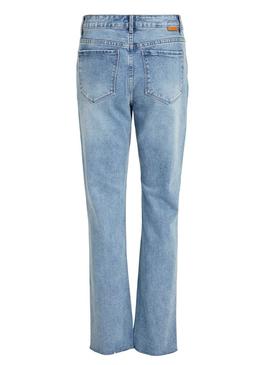 Jeans Vila Stray Azul para Mulher