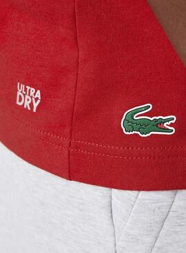 T-Shirt Lacoste TH0851 Vermelho para Homem