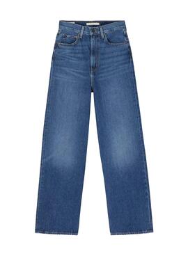 Jeans Levis High Solto Azul para Mulher