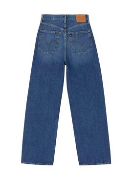 Jeans Levis High Solto Azul para Mulher