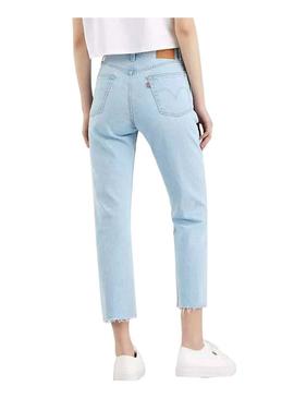 Jeans Levis 501 Crop Samba Goal Mulher