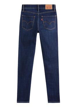 Jeans Levis 721 High Ascensão Skinny Azul