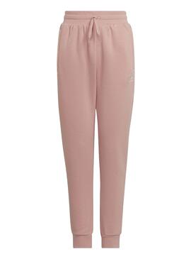 Pantalon Fato de treino Adidas Adicolor Rosa para Menina