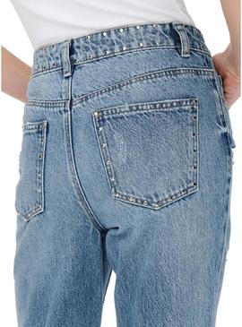 Jeans Only Fine Hi Rise Azul para Mulher