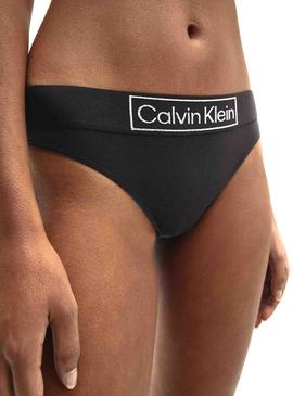 Tanga Calvin Klein Preto para Mulher