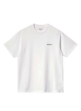 T-Shirt Carhartt Script Branco para Homem
