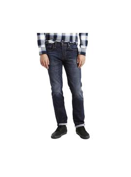 Pantalon Jeans Levis 511 Slim Azul Oscuro para Homem