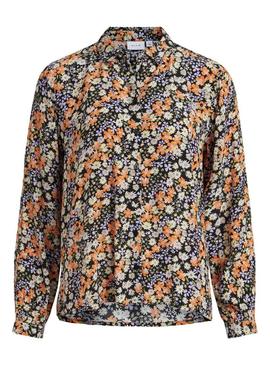 Camisa Vila Kikki Bea Estampado Floral para Mulher