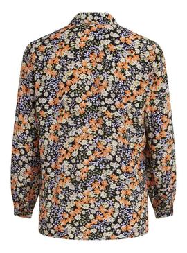 Camisa Vila Kikki Bea Estampado Floral para Mulher