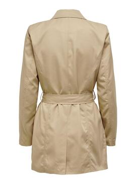 Gabardina Only Valerie Bege para Mulher