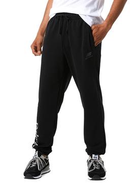 Calças New Balance Essentials Celebrate Preto