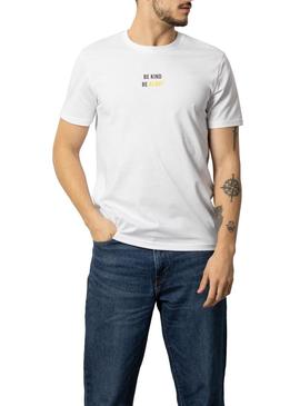 T-Shirt Klout Recycle Branco para Homem e Mulher