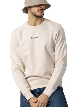 Sweat Klout Tabla Bege para Homem e Mulher