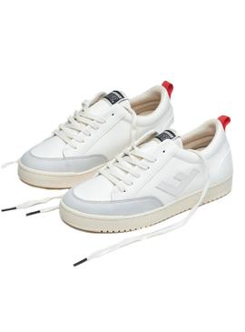 Sapatilhas Flamingos Roland V.5 Branco Laranja