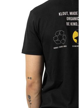 T-Shirt Klout Recycle Preto