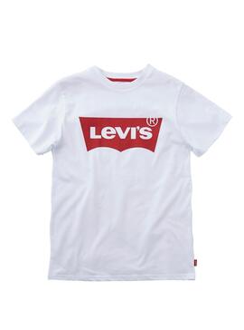 T- Shirt Levis Kids Logo Branco