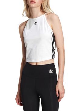 T-Shirt Adidas Adicolor Branco Mulher