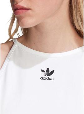 T-Shirt Adidas Adicolor Branco Mulher