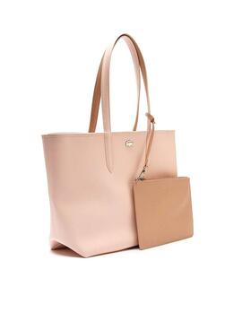 Bolsa Lacoste Anna Reversível Rosa para Mulher