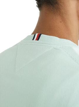 Pullover Tommy Hilfiger 1985 Verde para Homem