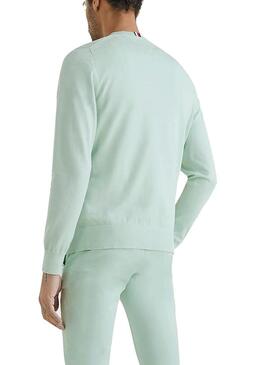 Pullover Tommy Hilfiger 1985 Verde para Homem