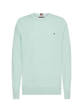 Pullover Tommy Hilfiger 1985 Verde para Homem