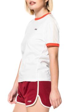 T-Shirt Fila Noreen Mulher Branca