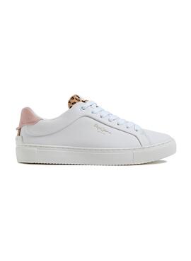 Sapatilhas Pepe Jeans Adams Riga Brancos Mulher