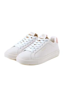 Sapatilhas Pepe Jeans Adams Riga Brancos Mulher