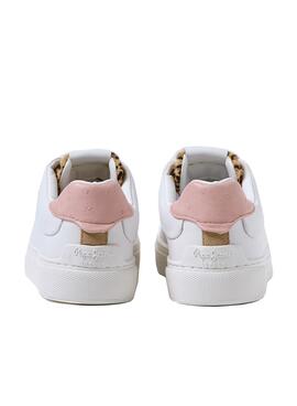Sapatilhas Pepe Jeans Adams Riga Brancos Mulher